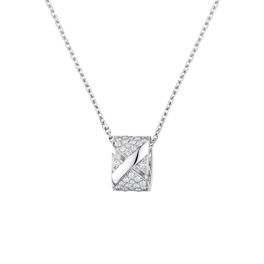 [LUXORA]LIENS EVIDENCE DIAMOND PAVED NECKLACE