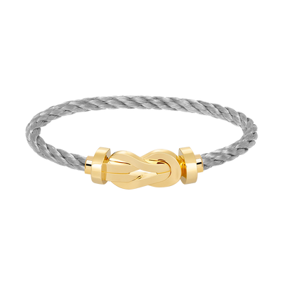 [LUXORA]CHANCE LARGE 8 FIGURE BUCKLE NO DIAMOND BRACELET GOLD