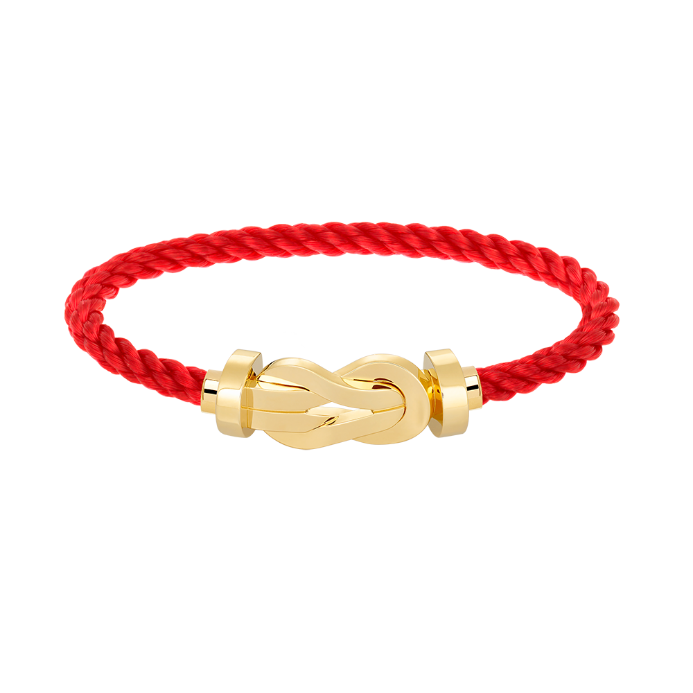 [LUXORA]CHANCE LARGE 8 FIGURE BUCKLE NO DIAMOND BRACELET GOLD