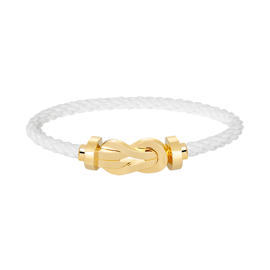 [LUXORA]CHANCE GROSSE ACHTER-SCHNALLE OHNE DIAMANTEN-ARMBAND GOLD