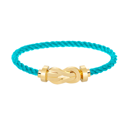 [LUXORA]CHANCE LARGE 8 FIGURE BUCKLE NO DIAMOND BRACELET GOLD