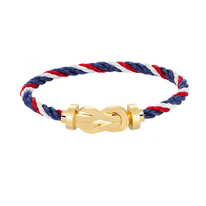 [LUXORA]CHANCE LARGE 8 FIGURE BUCKLE NO DIAMOND BRACELET GOLD