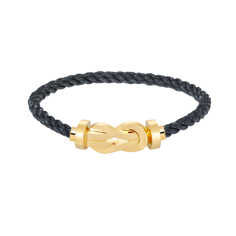 [LUXORA]CHANCE LARGE 8 FIGURE BUCKLE NO DIAMOND BRACELET GOLD