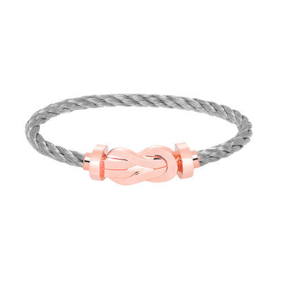 [LUXORA]CHANCE LARGE 8 FIGURE BUCKLE NO DIAMOND BRACELET ROSE GOLD