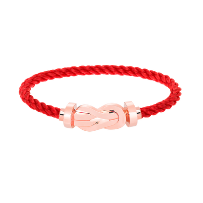 [LUXORA]CHANCE LARGE 8 FIGURE BUCKLE NO DIAMOND BRACELET ROSE GOLD