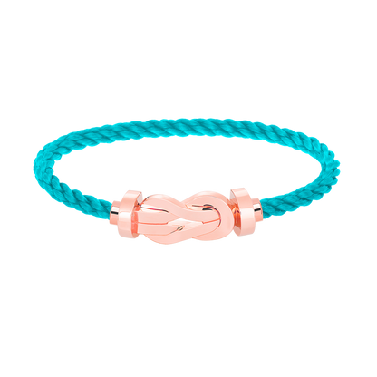 [LUXORA]CHANCE LARGE 8 FIGURE BUCKLE NO DIAMOND BRACELET ROSE GOLD
