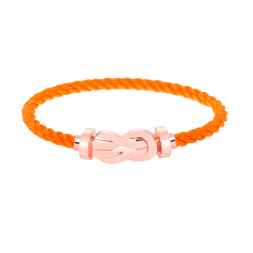[LUXORA]CHANCE LARGE 8 FIGURE BUCKLE NO DIAMOND BRACELET ROSE GOLD