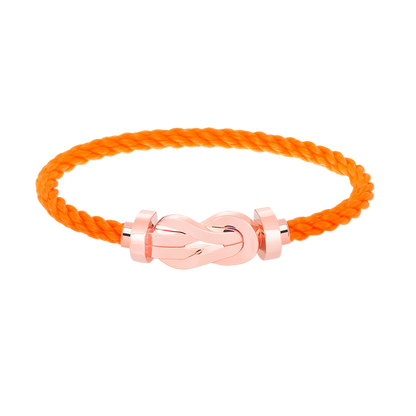 [LUXORA]CHANCE LARGE 8 FIGURE BUCKLE NO DIAMOND BRACELET ROSE GOLD