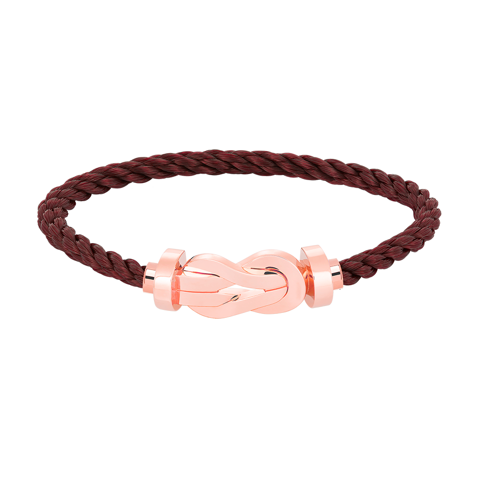 [LUXORA]CHANCE LARGE 8 FIGURE BUCKLE NO DIAMOND BRACELET ROSE GOLD