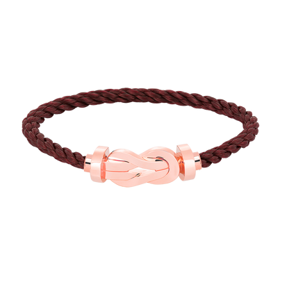 [LUXORA]CHANCE LARGE 8 FIGURE BUCKLE NO DIAMOND BRACELET ROSE GOLD