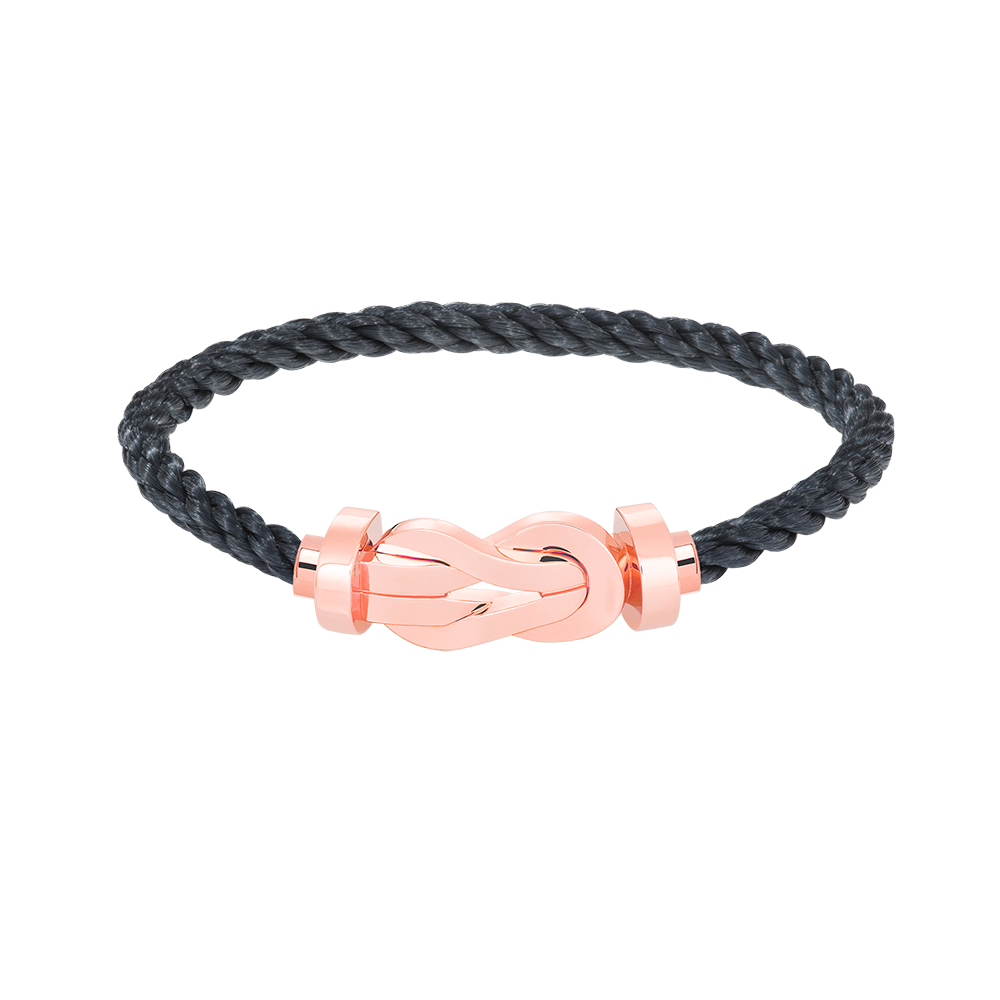 [LUXORA]CHANCE LARGE 8 FIGURE BUCKLE NO DIAMOND BRACELET ROSE GOLD