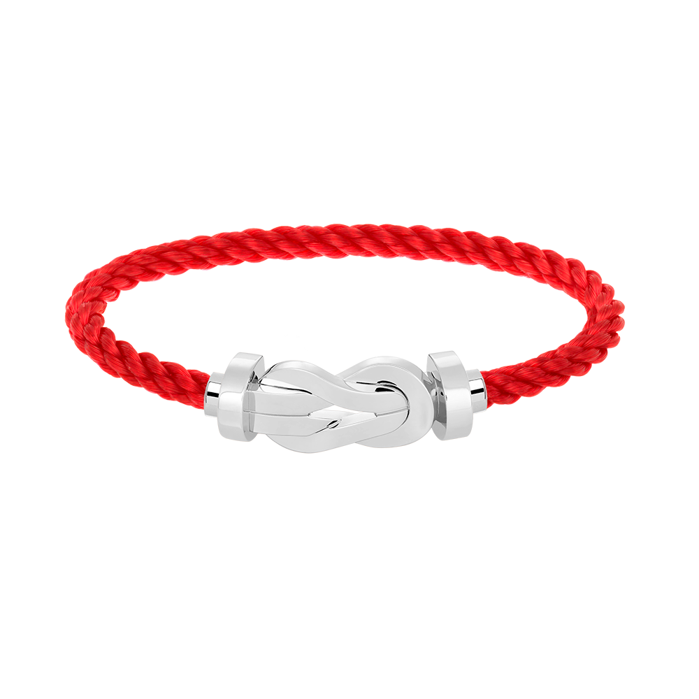 [LUXORA]CHANCE LARGE 8 FIGURE BUCKLE NO DIAMOND BRACELET SILVER
