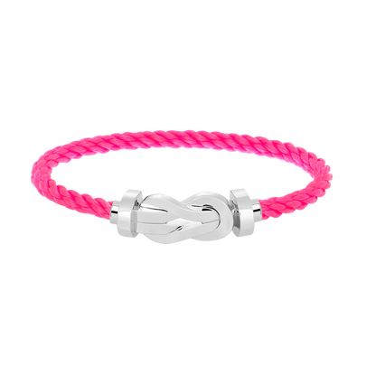 [LUXORA]CHANCE LARGE 8 FIGURE BUCKLE NO DIAMOND BRACELET SILVER