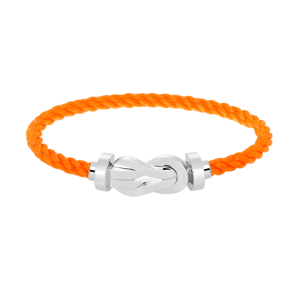 [LUXORA]CHANCE LARGE 8 FIGURE BUCKLE NO DIAMOND BRACELET SILVER