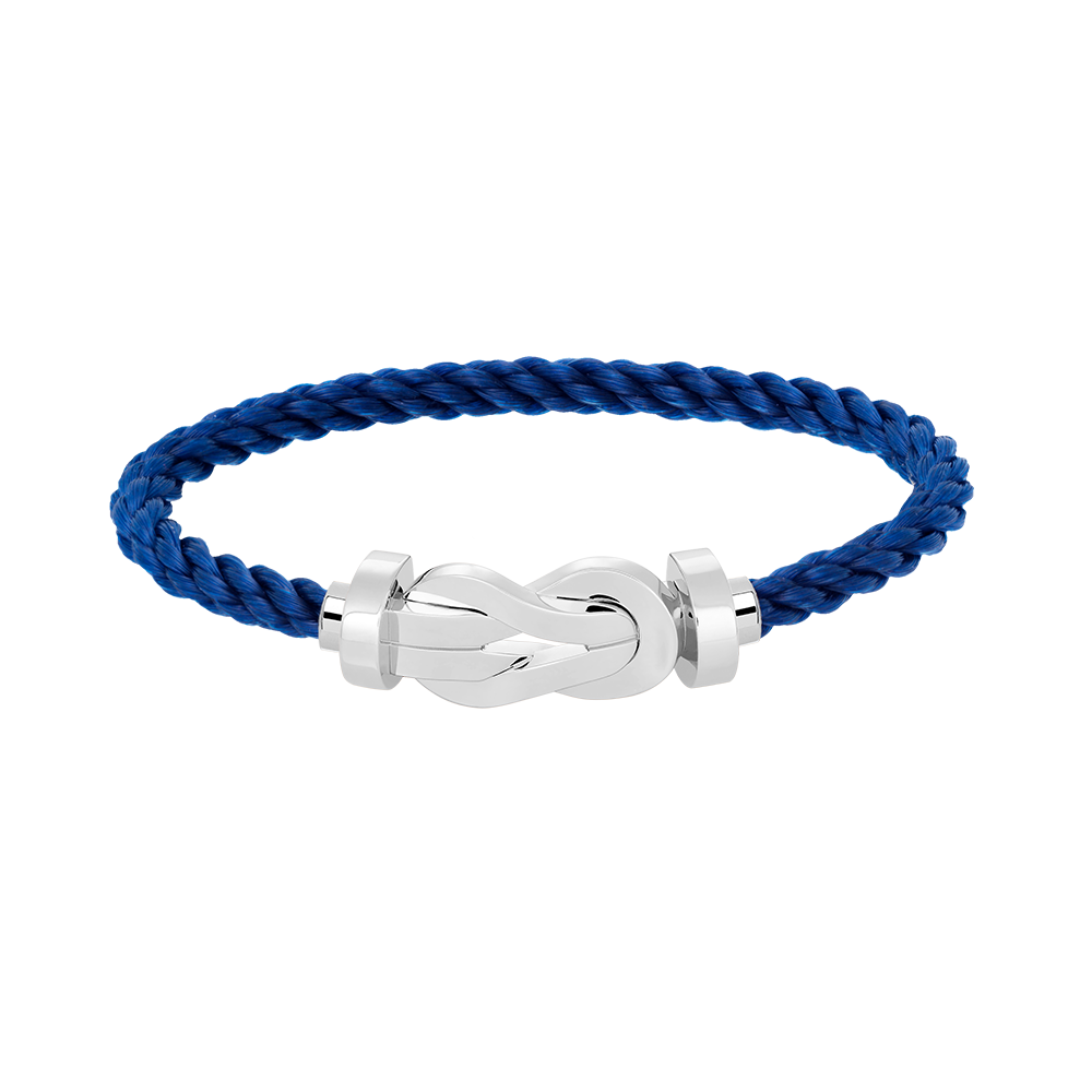 [LUXORA]CHANCE LARGE 8 FIGURE BUCKLE NO DIAMOND BRACELET SILVER