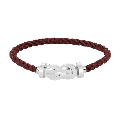 [LUXORA]CHANCE LARGE 8 FIGURE BUCKLE NO DIAMOND BRACELET SILVER