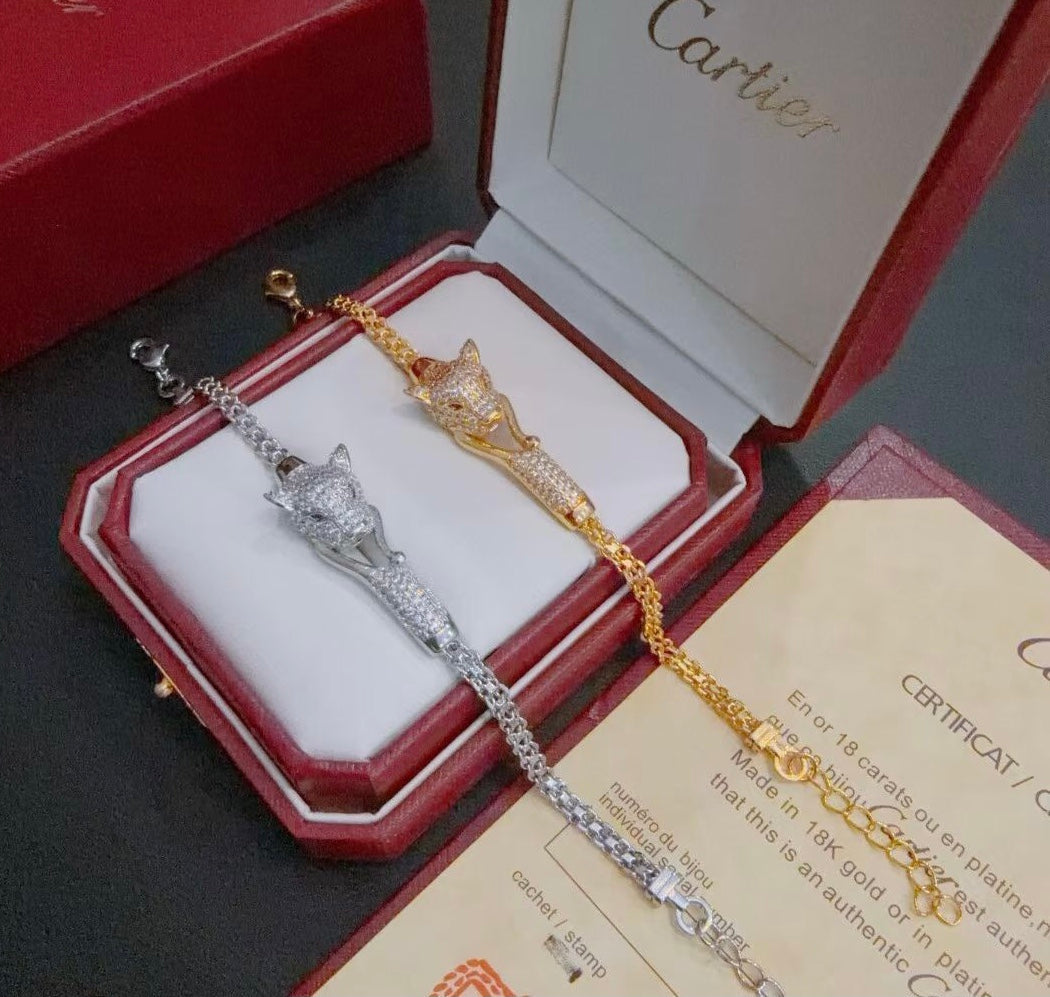 [LUXORA Jewelry] PANTHERE  BRACELET DIAMONDS