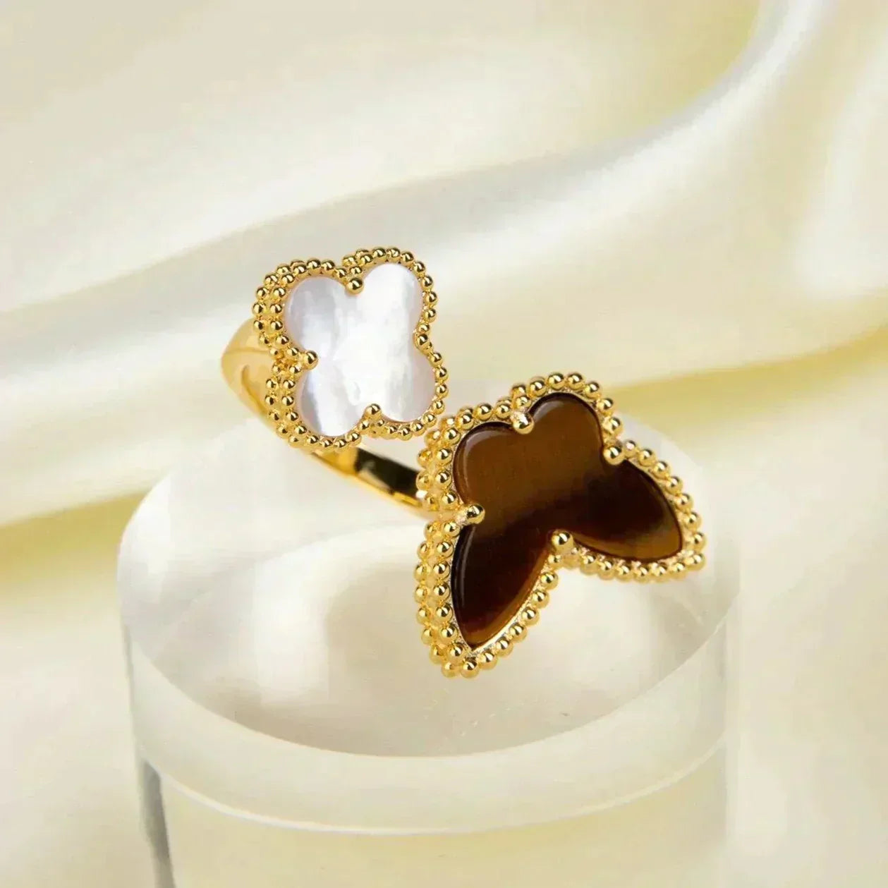 [LUXORA]LUCKY BETWEEN THE FINGER RING