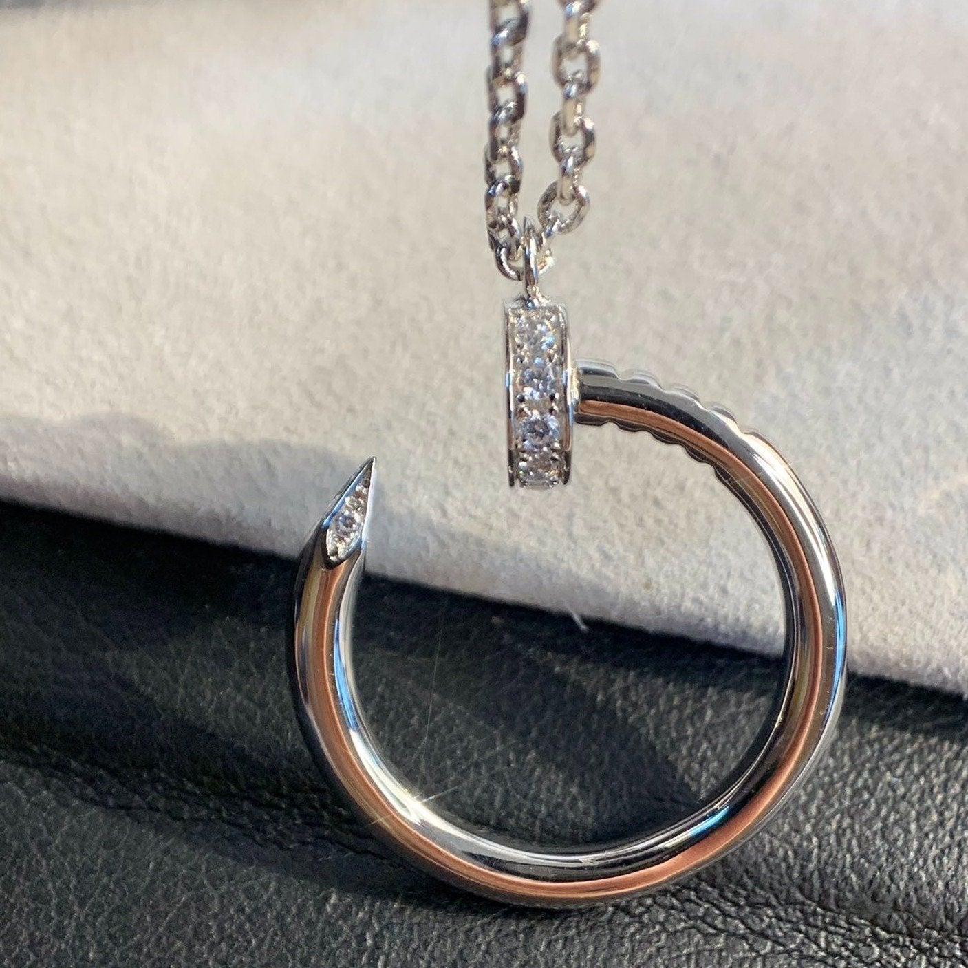 [LUXORA]JUSTE NECKLACE SILVER