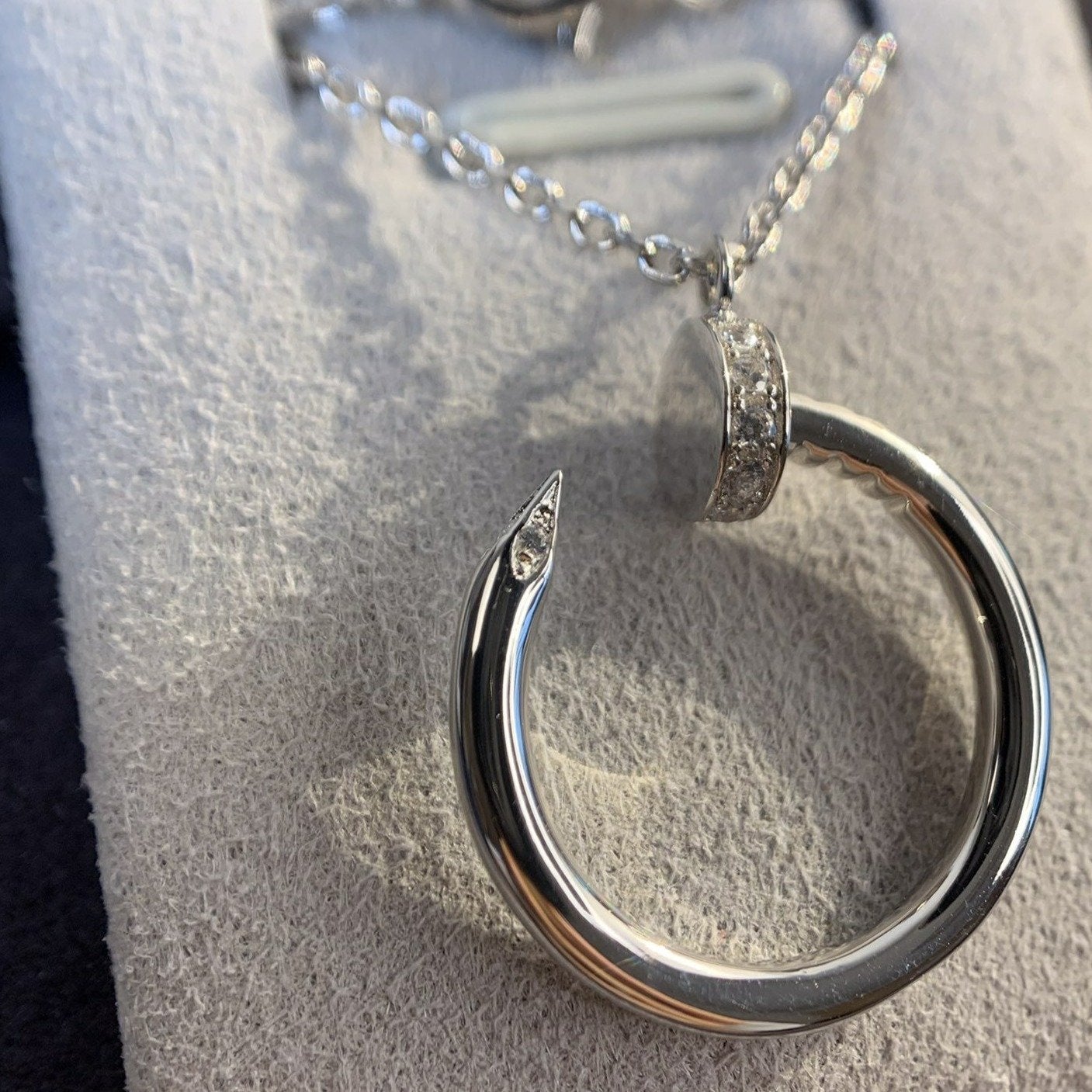 [LUXORA]JUSTE NECKLACE SILVER