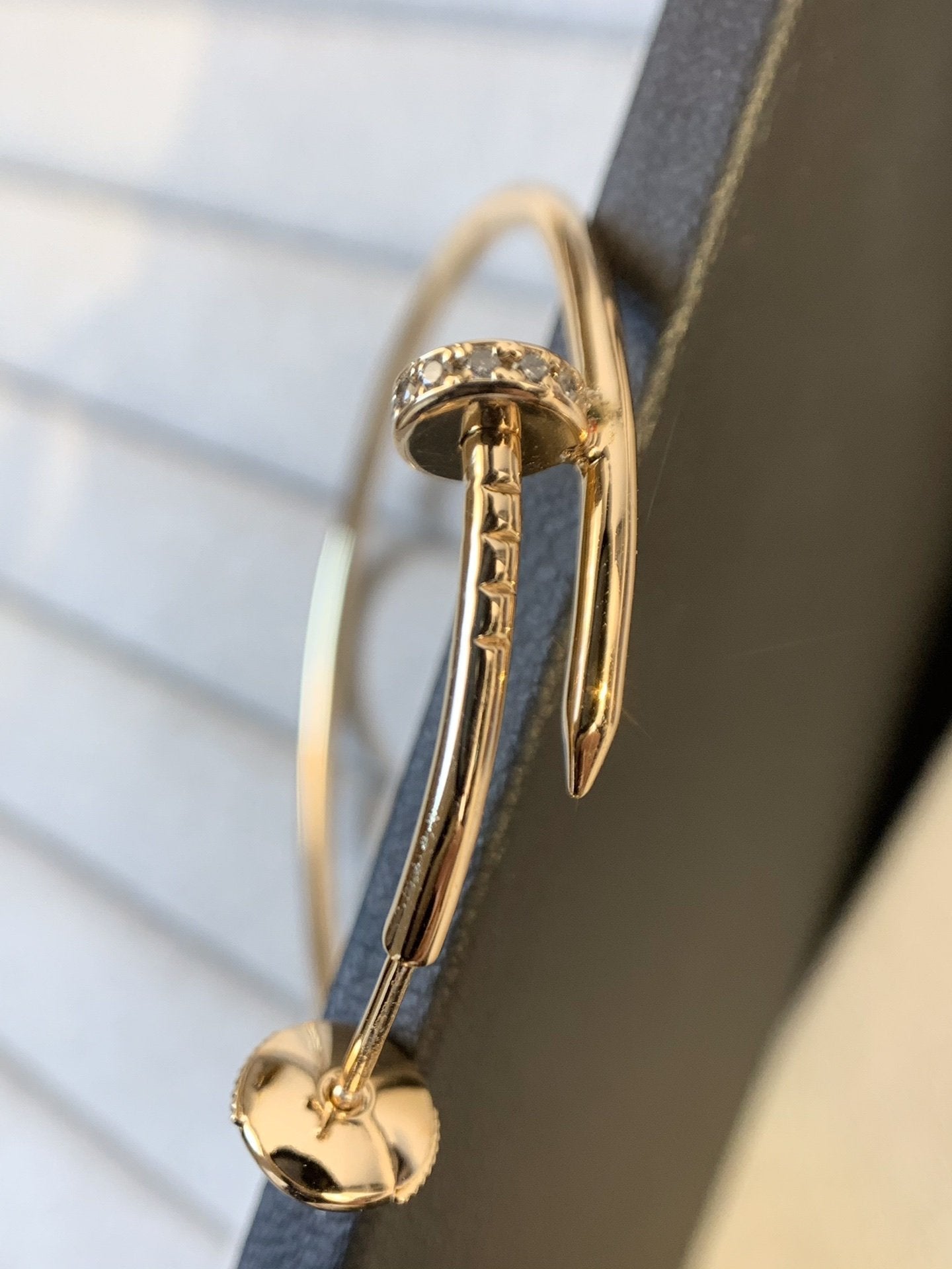 [LUXORA]JUSTE EARRINGS GOLD DIAMONDS 1.8MM
