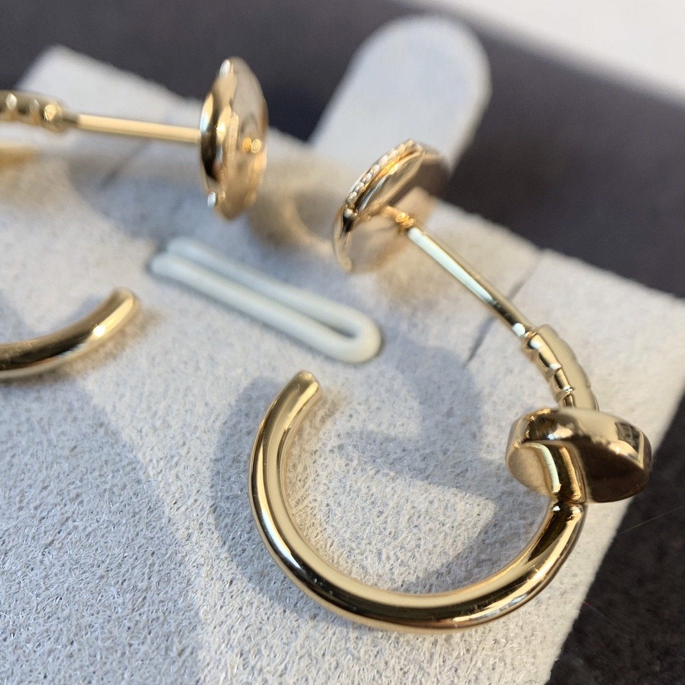 [LUXORA]JUSTE EARRINGS PINK GOLD