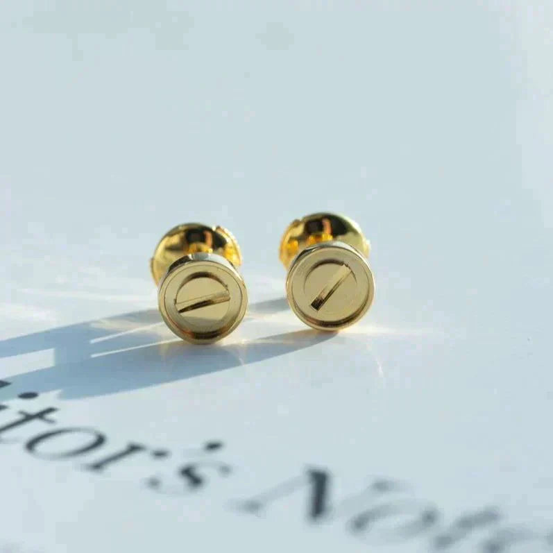 [LUXORA]LOVE EARRINGS GOLD 10MM