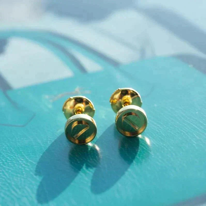 [LUXORA]LOVE EARRINGS GOLD 10MM