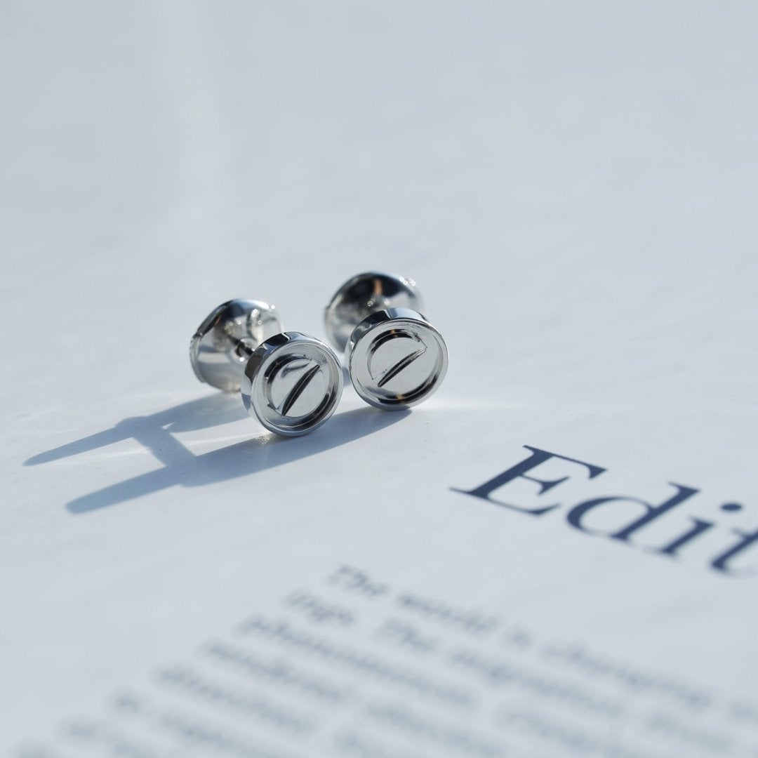 [LUXORA]LOVE EARRINGS SILVER 10MM