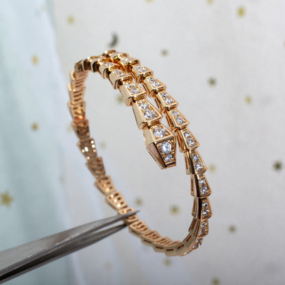 [LUXORA]SERPENTI BRACELET 6.8MM PINK GOLD DIAMOND