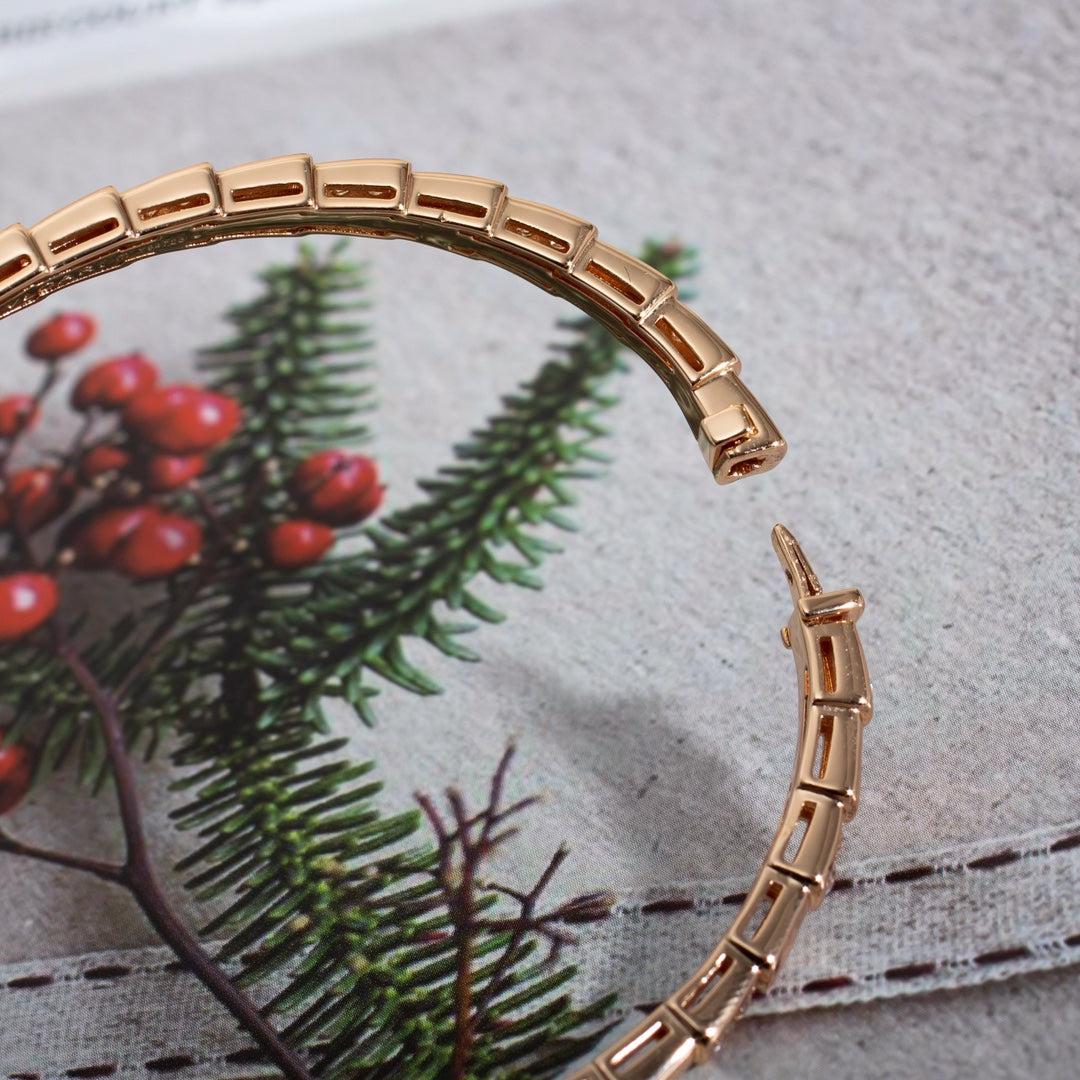 [LUXORA]SERPENTI BRACELET PINK GOLD DIAMOND