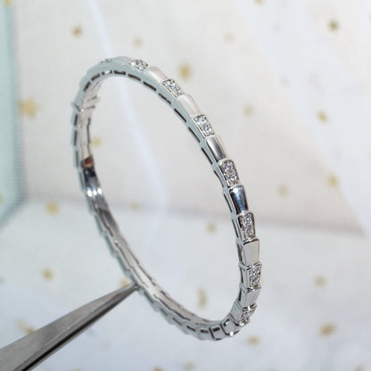 [LUXORA]SERPENTI BRACELET SILVER DIAMOND