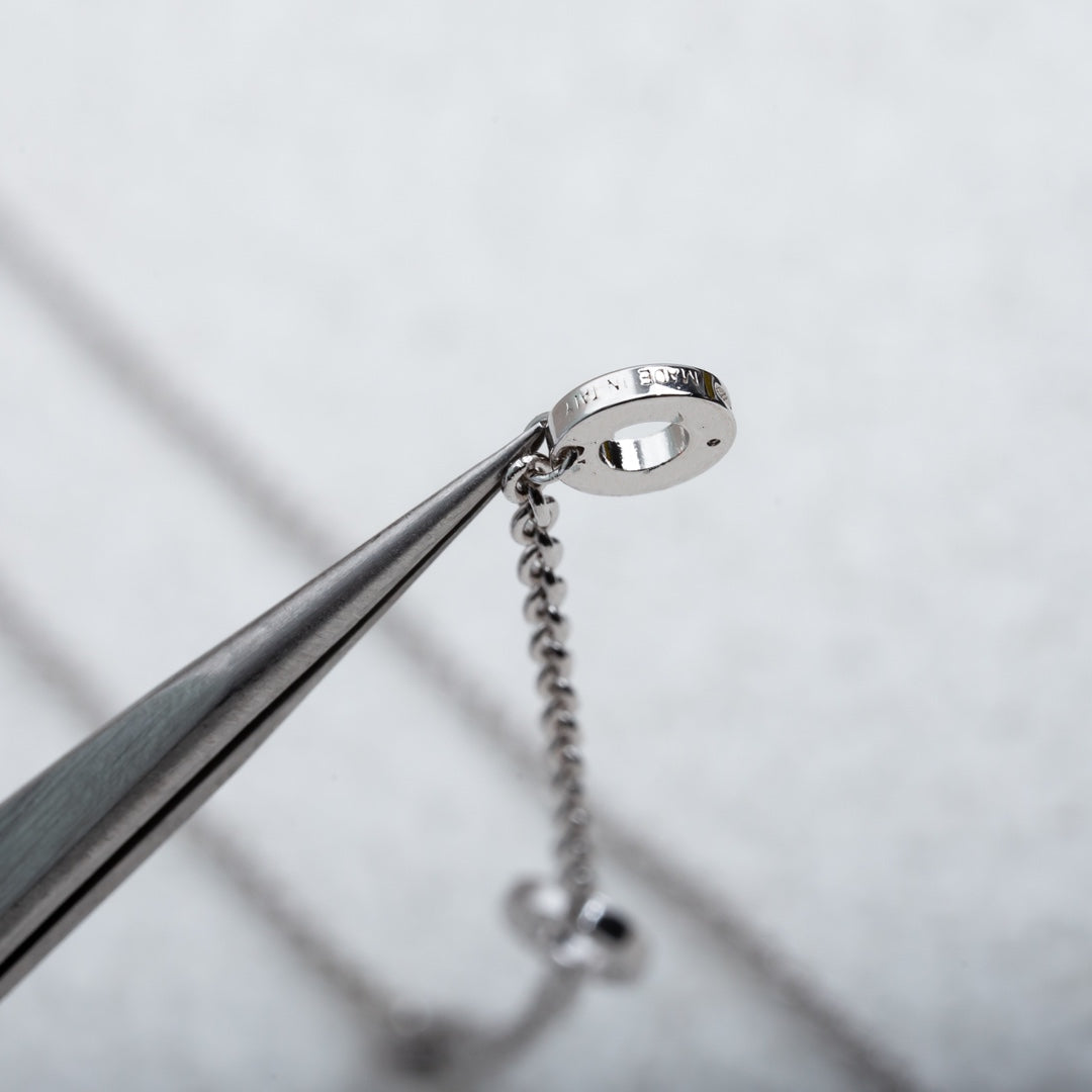 [LUXORA]PARENTESI NECKLACE SILVER
