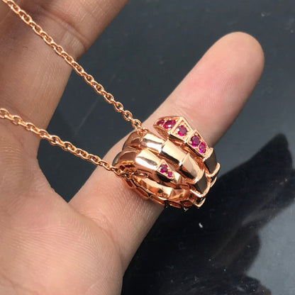 [LUXORA]SERPENTI PEDANT NECKLACE