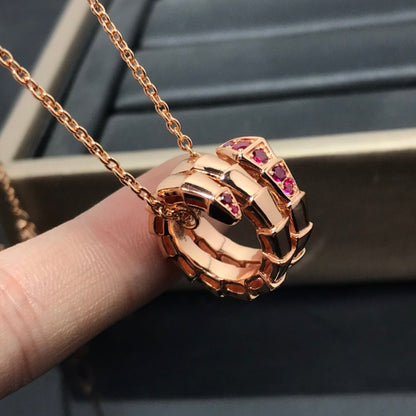 [LUXORA]SERPENTI PEDANT NECKLACE
