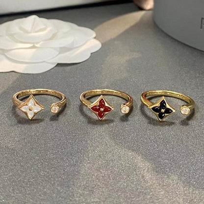 [LUXORA]STAR 1 DIAMOND OPEN RING
