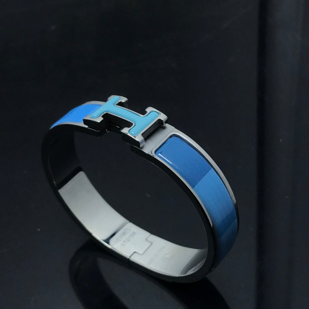 [LUXORA]H BRACELET BLUE RAINBOW CERAMIC
