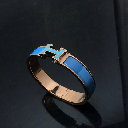 [LUXORA]H BRACELET BLUE RAINBOW CERAMIC