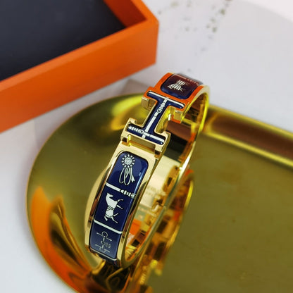 [LUXORA]H COUVERTURES DARK BLUE BRACELET