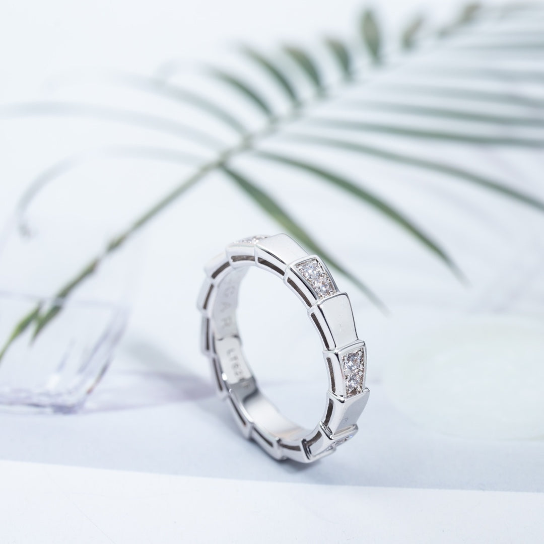 [LUXORA]SERPENTI RING SILVER  3MM