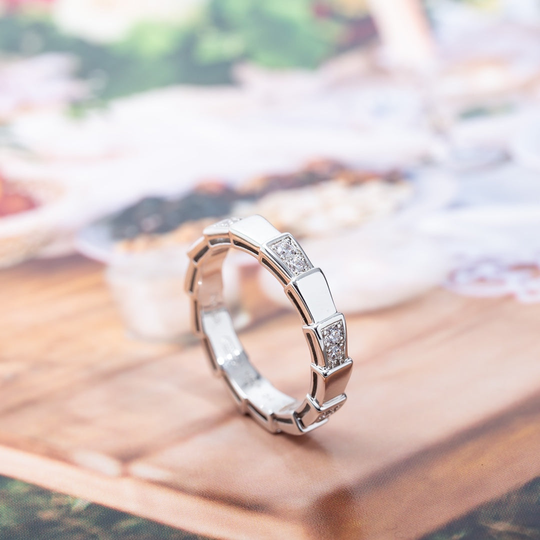 [LUXORA]SERPENTI RING SILVER  3MM