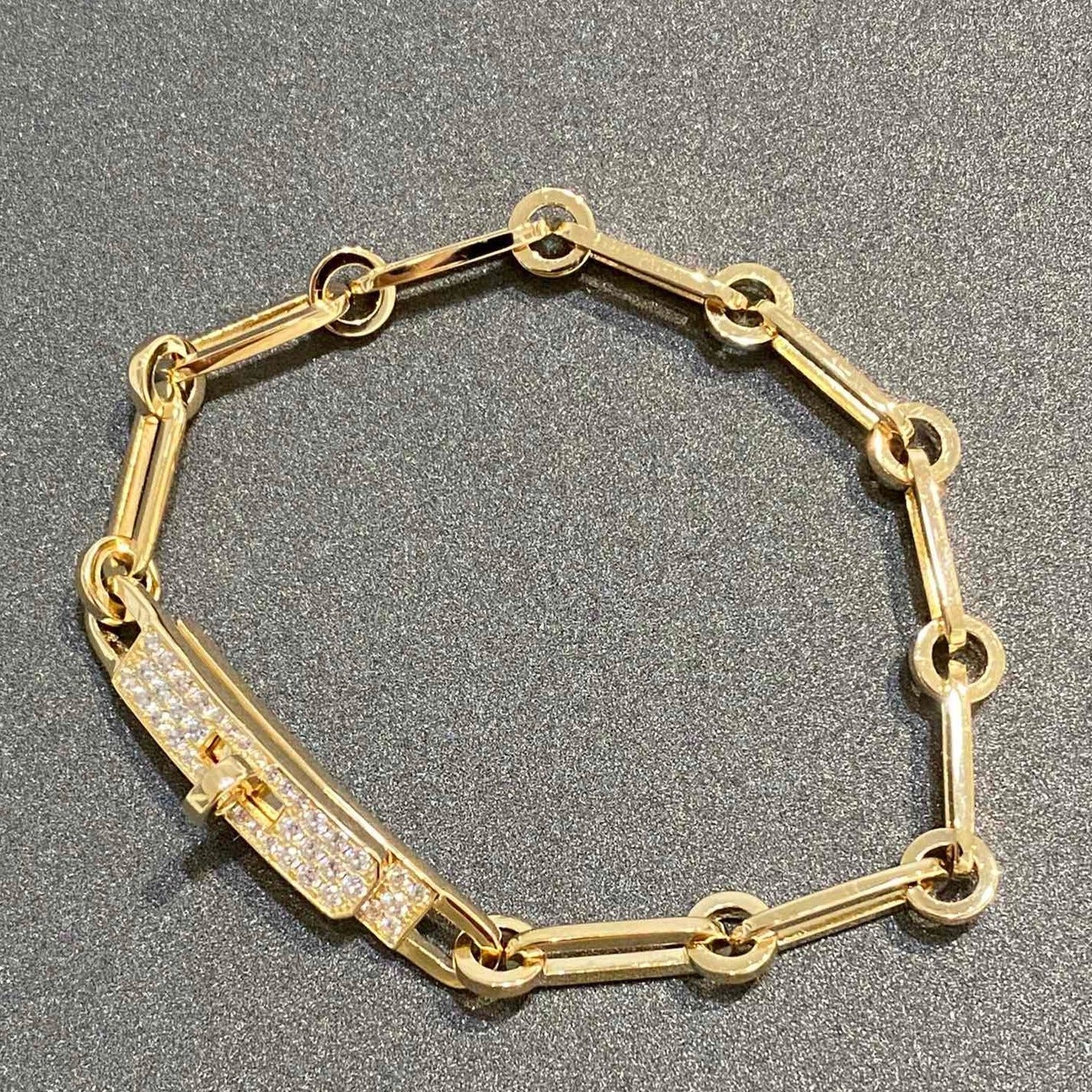 [LUXORA]CHAINE BRACELET SMALL MODEL DIAMOND