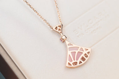 [LUXORA]DREAM NECKLACE PINK MOP DIAMOND