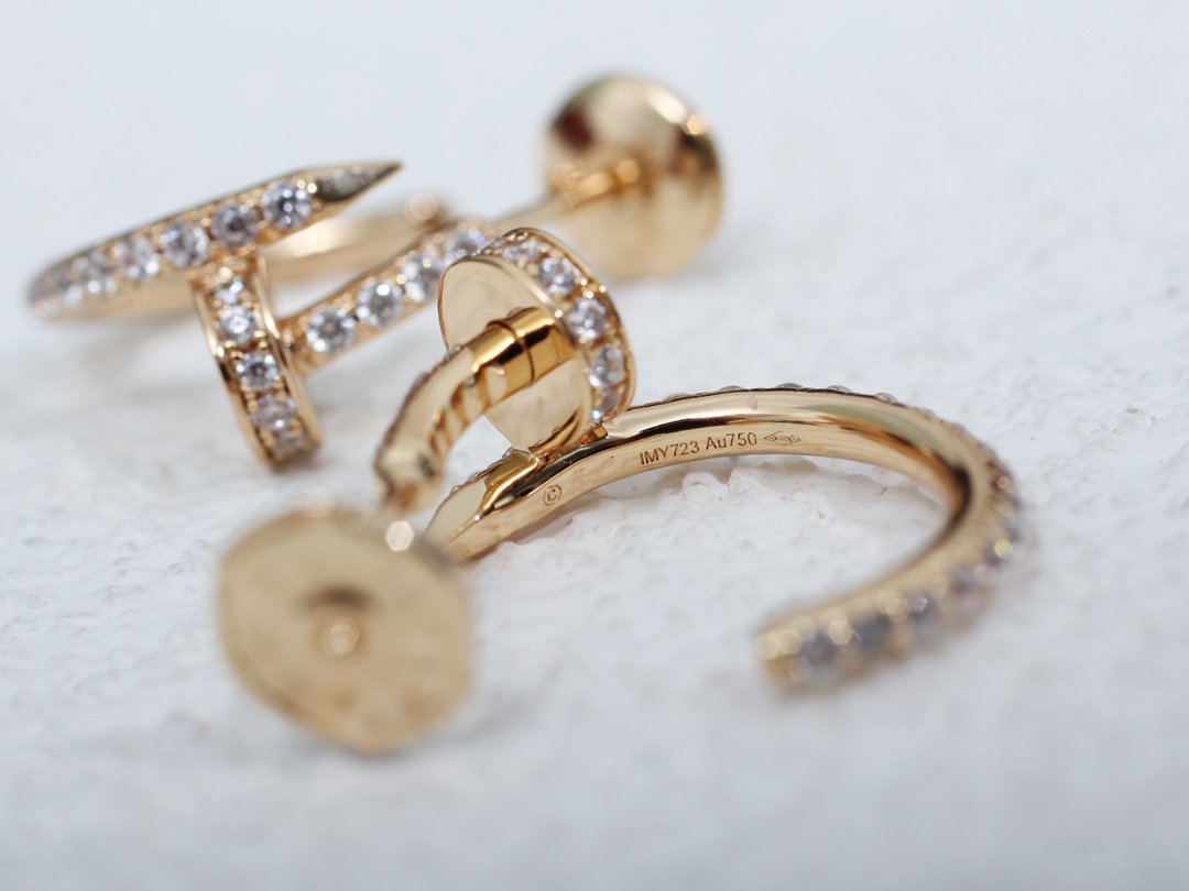 [LUXORA]JUSTE EARRINGS 12.75MM PINK GOLD DIAMOND