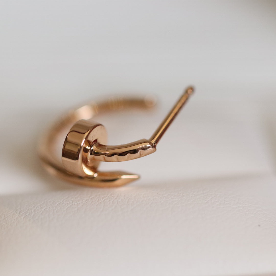 [LUXORA]JUSTE EARRINGS PINK GOLD