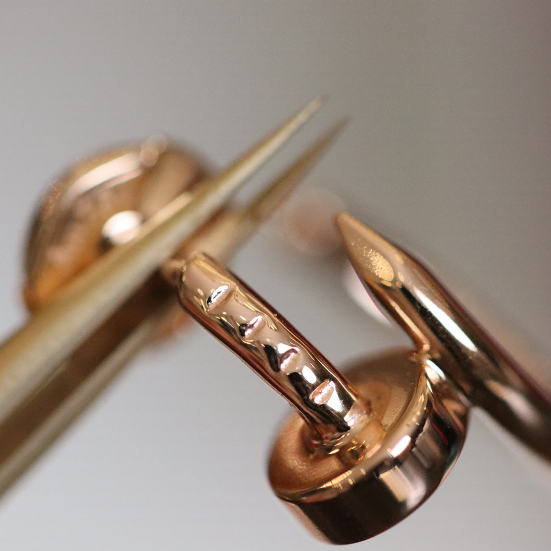[LUXORA]JUSTE EARRINGS PINK GOLD