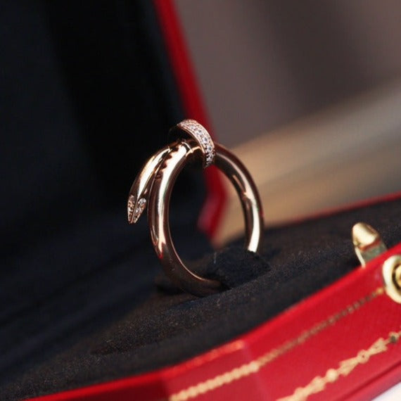 [LUXORA]JUSTE RING 2.65MM PINK GOLD DIAMOND