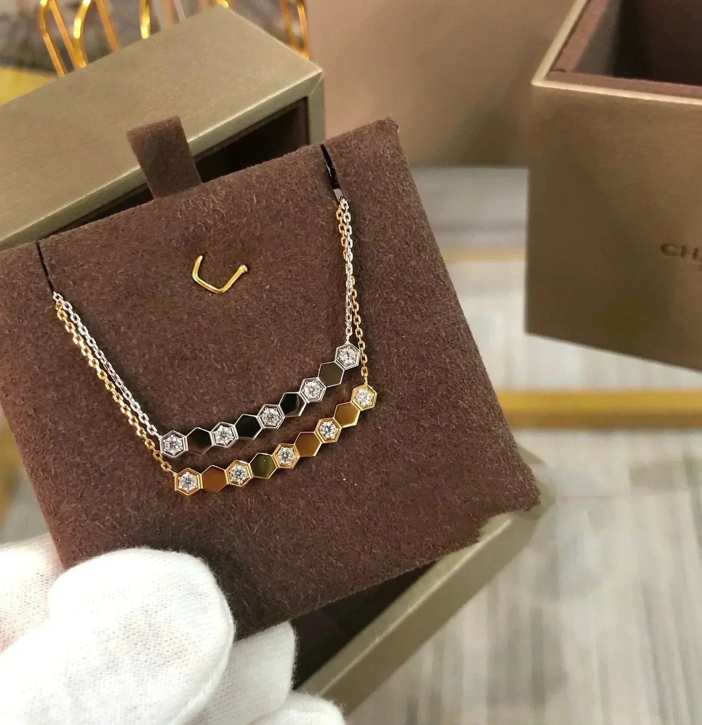 [LUXORA]BEE LOVE NECKLACE DIAMOND