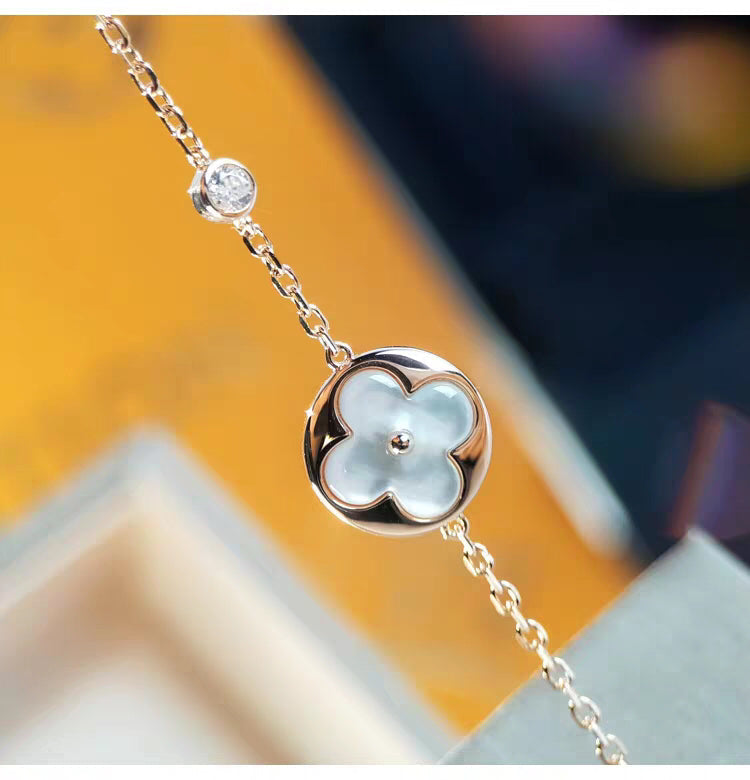[LUXORA]SUN MOP GOLD 1 DIAMOND NECKLACE