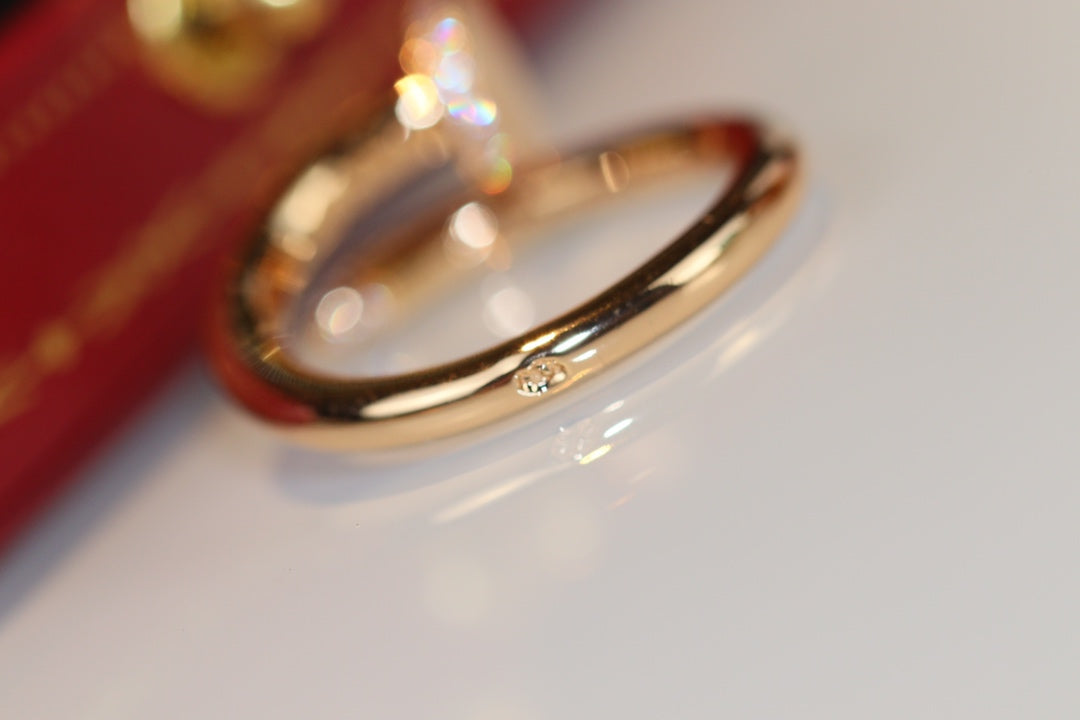 [LUXORA]JUSTE RING 2.65MM GOLD DIAMOND